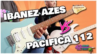 Ibanez AZES vs Yamaha Pacifica  New Budget Strat Shootout [upl. by Galen]