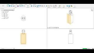 Fusion 360  3D Models for Printing  Grab Model Clip Plate Mounting for PCB [upl. by Annuahs]