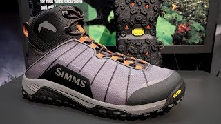 Simms Flyweight Wading Boots  IFTD 2018 [upl. by Oika]