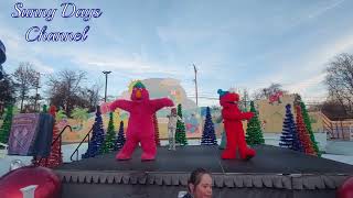 Kwanzaa Slide at Sesame Place  Telly Monster  Rosita  Elmo  Sesame Street Characters  121623 [upl. by Barnum]