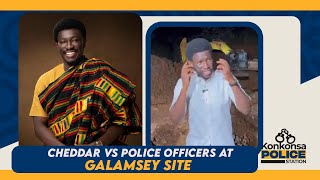 Cheddar clash with Police officers at Galamsey Site😢😢😢 [upl. by Leela]