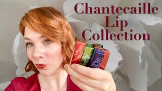 My Chantecaille Lip Collection So Far 😊👄 [upl. by Doowrehs312]