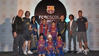 FCB Escola makes football popular in India [upl. by Neirb]