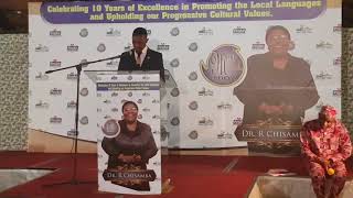 Vote of thanks speech At 10 year Anniversary CHISAMBA productions [upl. by Ahswat704]