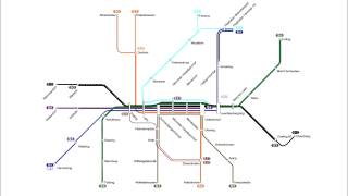 2 Stammstrecke München Geplantes Liniennetz für den Startbetrieb [upl. by Asset]