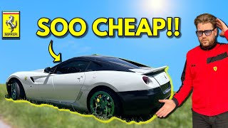 I Nearly Got Stung On This Cheap Ferrari 599 Deal Before Discovering Some Shocking Information [upl. by Acissehc]