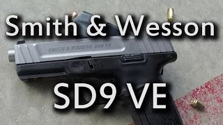 Smith amp Wesson SD9 VE  The Common Mans Review [upl. by Tnaryb]