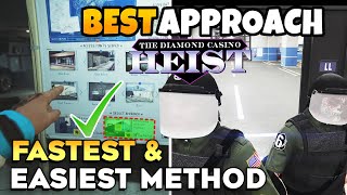 GTA 5 Online BEST DIAMOND CASINO HEIST APPROACH FASTEST amp EASIEST With No Alert Full Guide [upl. by Suoicerpal727]