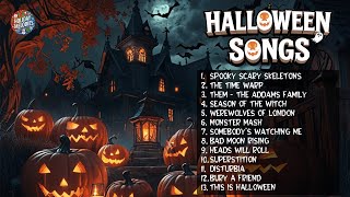 Best Halloween Songs 2024 🎃 Halloween Ambience Music 👻 Halloween Party Music Mix [upl. by Proudlove]