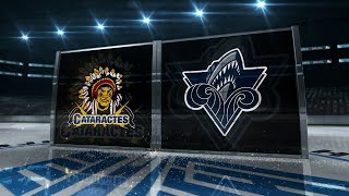 261 Shawinigan Cataractes 3 Rimouski Océanic 0  07 12 2023 [upl. by Nnalorac451]