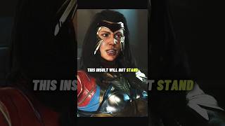 Injustice 2 Wonder Woman VS Black Adam Intro PT 2 injustice2 wonderwoman blackadam [upl. by Service]