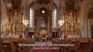 Mittenwalder Geigenund Klarinettenmusi  Bauerbacher Landler [upl. by Willumsen]