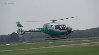 PHECD Eurocopter EC 120B Colibri Landing amp Departure Teuge Airport 2382018 [upl. by Ahsias855]