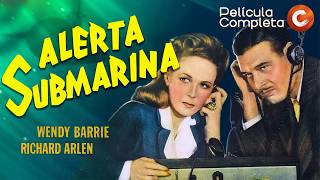 CINE NEGRO EN ESPAÑOL Alerta Submarina 1943  Película Completa [upl. by Angadreme]