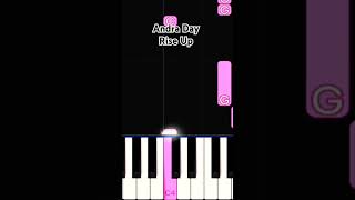 Andra Day  Rise UP  EASY Piano Tutorial For beginners short piano pianotutorial easy music [upl. by Beulah]