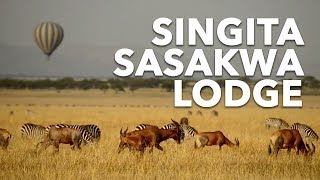 Singita African Safari Experience  Sasakwa Lodge has AMAZING accomodations [upl. by Craggy]