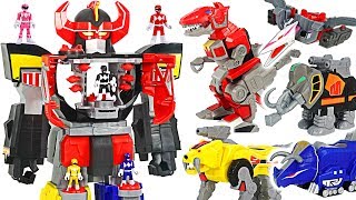 Power Rangers super gigantic Morphin Megazord appeared  DuDuPopTOY [upl. by Nitas]