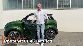 NUOVA CHATENET CH46 ELETTRICA  MINICAR [upl. by Goody577]