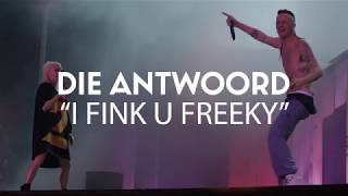 Boomtown CH 10 Die Antwoord quotI Fink U Freekyquot Live 2018 [upl. by Auehsoj]