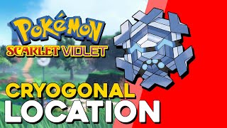 Pokemon Scarlet amp Violet Cryogonal Location [upl. by Ecinehs]