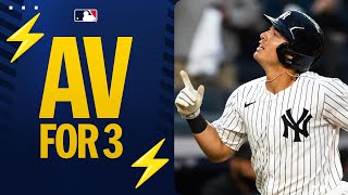 ⚡️ for 3️⃣ Anthony Volpe SLUGS a 3run homer for the Yankees [upl. by Ekoorb]