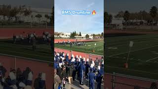 Benicia Middle School Drum Line band drumline music shorts viral fyp percussion ssion [upl. by Fanchette]