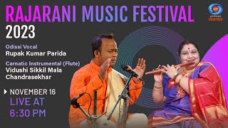 LIVE  Rajarani Music Festival 2023  Day 02  16th November 2023 [upl. by Erlewine516]