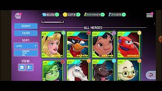 Disney Heroes Battle Mode Returns in 2024 gameplay pt 75 [upl. by Eiveneg]