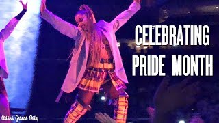 Ariana Grande  Celebrating Pride Month 2019 Sweetener Tour [upl. by Vander]