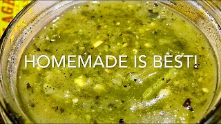 Awesome Mexican Green Chili Sauce  Anaheim or Cubanelle roasted Green Gravy [upl. by Cadell]