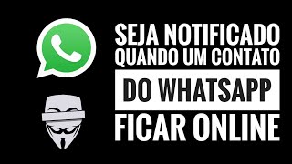 COMO SABER QUEM ESTÃ ONLINE NO WHATSAPP SEM ENTRAR NO APP [upl. by Wojcik]