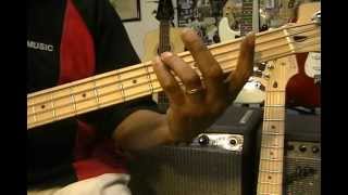 The Axel F Theme Harold Faltermeyer Bass Guitar Lesson Beverly Hills Cop EricBlackmonGuitar [upl. by Hgeilhsa398]