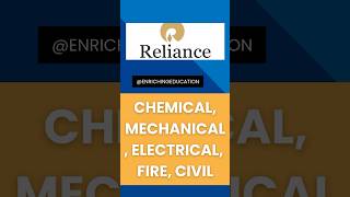 Bulk Hiring  Reliance Industry Off Campus Drive  Chemical Mechanical Civil Students Eligible [upl. by Neeneg707]