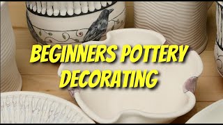 Decorating Pottery with Fluting  Great Ideas for Beginner Potters [upl. by Ellehcyar493]