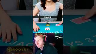 THE LUCKIEST PLAY EVER🤯 highlights blackjack xposed casino [upl. by Aihsetan]