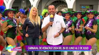 Fechas del Carnaval de Veracruz 2024 [upl. by Sokem855]