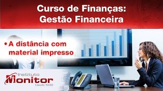 Curso de Finanças Gestão Financeira  Instituto Monitor [upl. by Kamin]