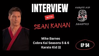 Interview Sean Kanan “Mike Barnes” Cobra Kai amp Karate Kid 3 talks Johnny Lawrence Fight Scene amp more [upl. by Powder]