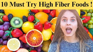 Top 10 fruits high in fiber [upl. by Suidualc877]