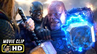 AVENGERS ENDGAME 2019 Thanos Vs Captain America amp Thor HD IMAX Clip [upl. by Raclima]