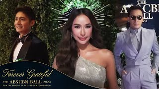 Eian Rances Samantha Bernardo BGYO Luis amp Jessy walk the Red Carpet  ABSCBN Ball 2023 1013 [upl. by Ernesto]