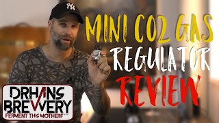 Beer Gear Review Co2 regulator Mini CO2 Gas Regulator [upl. by Ynaiffit]