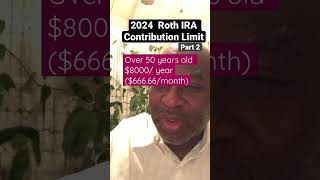 2024 Roth IRA Contribution Limits investing [upl. by Eudoxia]