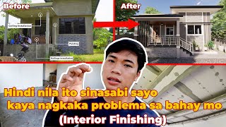 Dapat GAWIN sa Finishing ng Bahay Mo Interior Finishing Part 1 [upl. by Enilram]