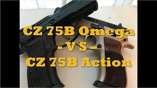 CZ 75B vs 75B Omega Trigger Systems  what are the differences Is one quotbetterquot Which to buy [upl. by Yllatan]