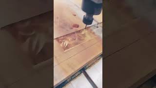 CNC machine carving interiorwooddesign interiorarchitectureanddesign wood [upl. by Airec741]