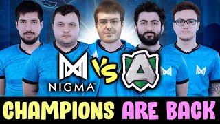 NIGMA vs ALLIANCE finals OGA Dota PIT — CHAMPIONS ARE BACK [upl. by Eciuqram896]