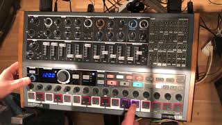 Ratchet and tweak with Arturia MiniBrute 2S by Olivier Briand no words [upl. by Swartz]