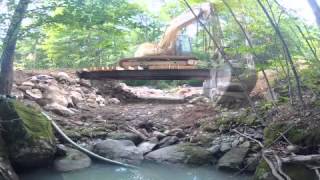 Building a Stream Culvert [upl. by Nawuj880]