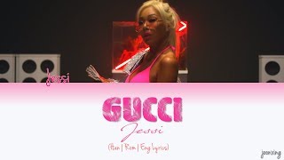 Jessi 제시 – Gucci Color Coded HanRomEng Lyrics [upl. by Sokairyk]